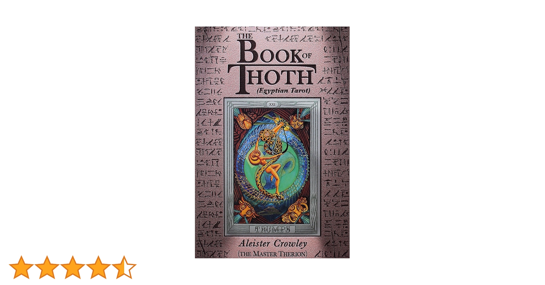 洋書 THE BOOK OF THOTH (Egyptian Tarot) 1973, Book of Thoth: A Short Essay on the Tarot of the